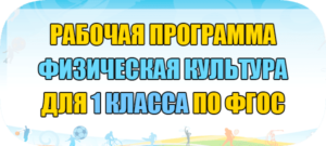 рабочая программа по физической культуре 1 класс фгос 2022-2023