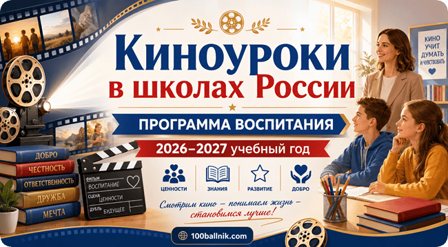 программа воспитания киноуроки в школах России 2026-2027