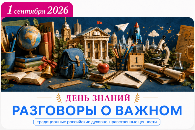 разговоры о важном 1 сентября 2026