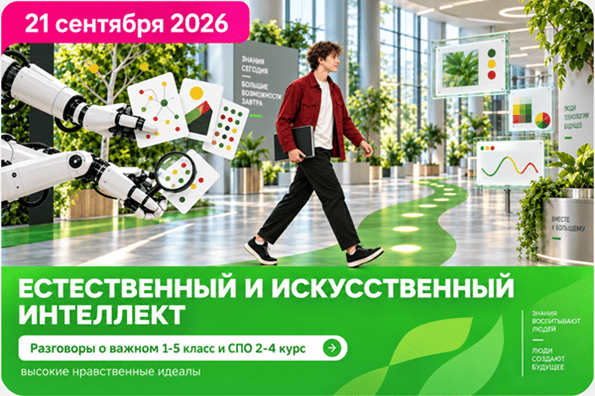 разговоры о важном 21 сентября 2026 естественный и искусственный интеллект