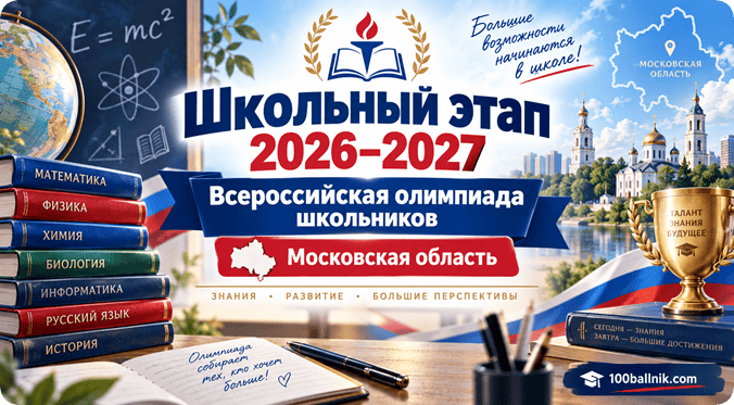 школьный этап 2026 московская область
