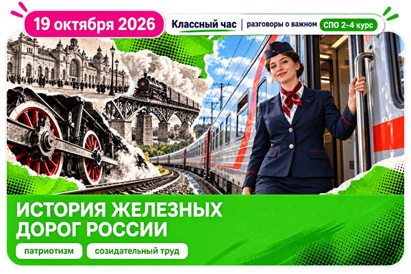 19 октября 2026 история железных дорог СПО